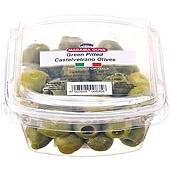 イタリア マダマ・オリヴァ シシリー産 グリーンオリーブ 種抜き 150g