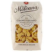 ラ・モリサーナ コンキリエ・リガーテ・ブロンズNo.25 500g×3個