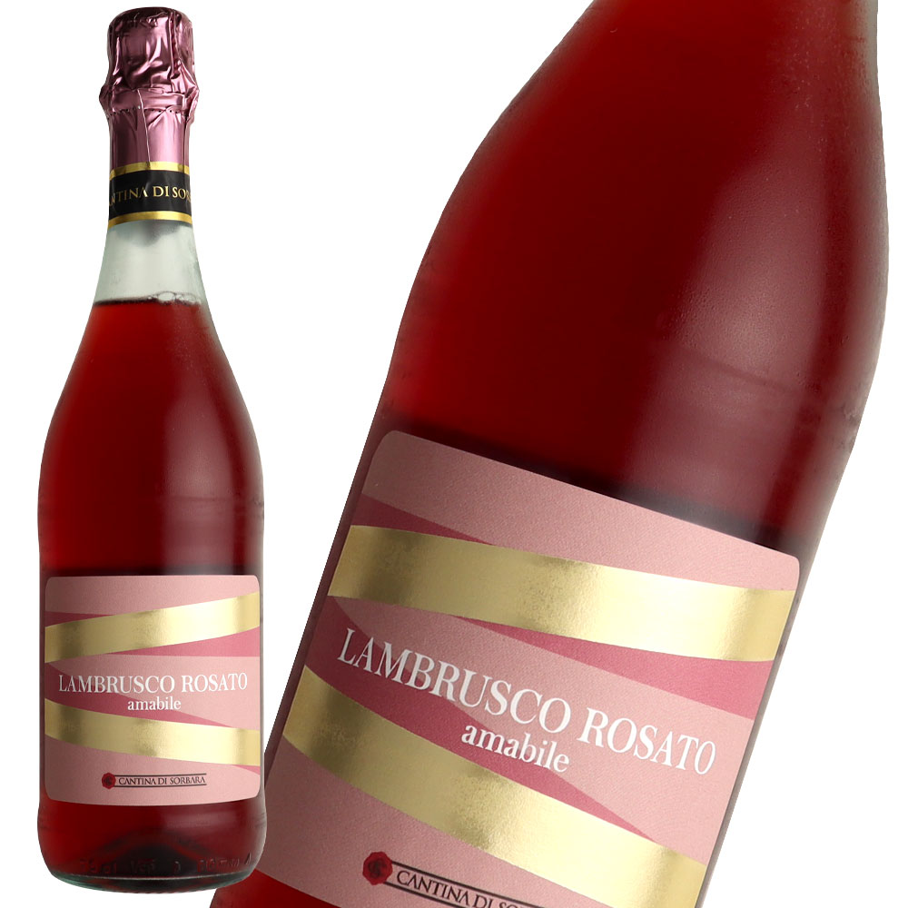 ランブルスコ・ディ・モデナ アマービレ ロザート 750ml