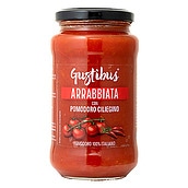 グスティバス チェリートマト アラビアータ 400g