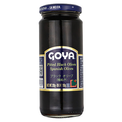 GOYA ブラックオリーブ 種無 固形量150g