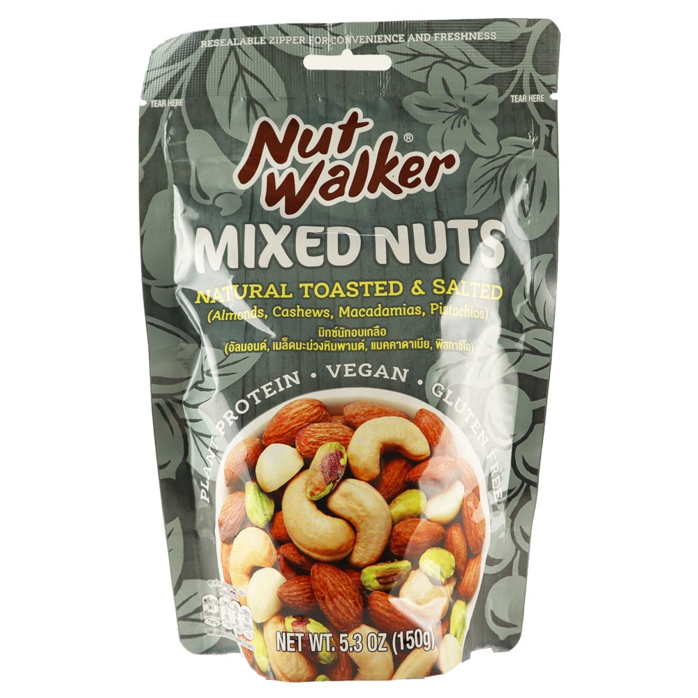 ナッツウォーカ― ナチュラルトーストミックスナッツ有塩 150g