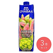 CHABAA グァバミックスジュース 1000ml×3本