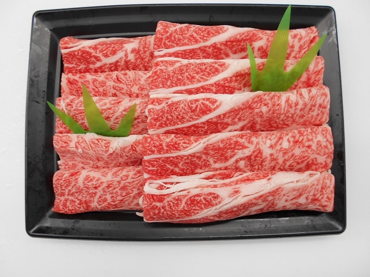 【送料込】宮崎牛 肩ロースすき焼き用600g