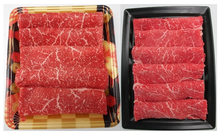 (まとめ買い2セット)宮崎牛＆くまもとあか牛 すき焼き用食べ比べセット