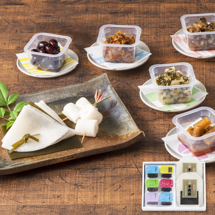 大安　千枚漬とちいさなだいやす　直SY-40　8点入