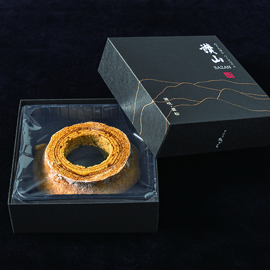 わさんぼんハードバウムクーヘン 讃山〔化粧箱入り〕大人気・香川の行列店　「夢菓房たから」 宅配