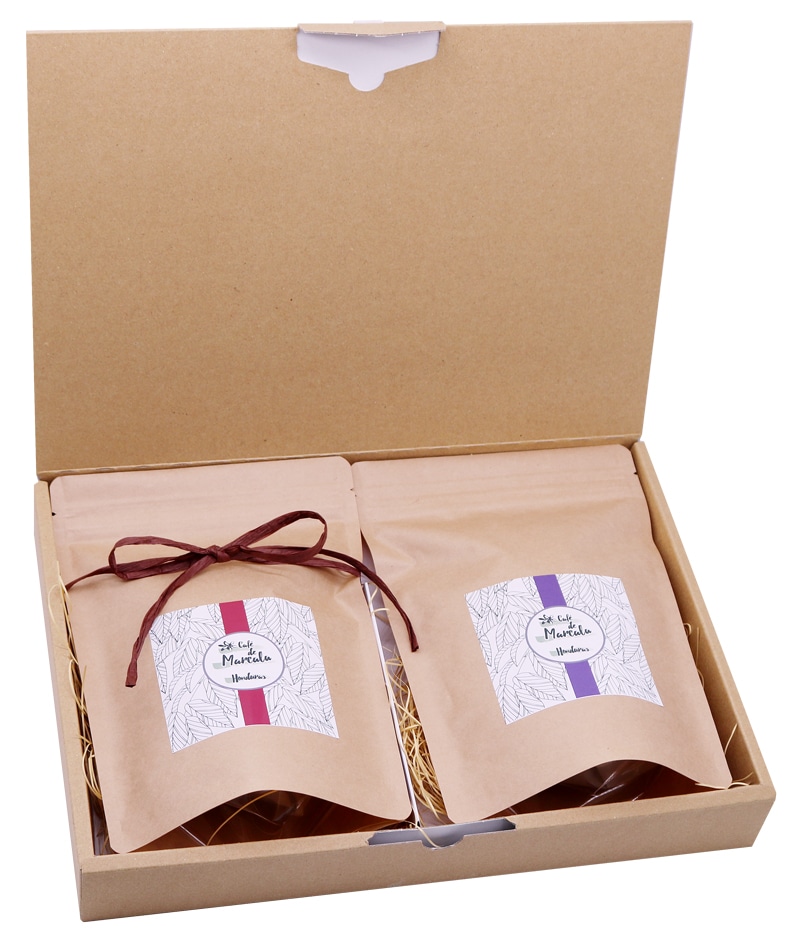 ホンジュラススペシャルティコーヒー 焙煎豆ギフト【メディオ粉】200g×2「Puntalto」 宅配 粉