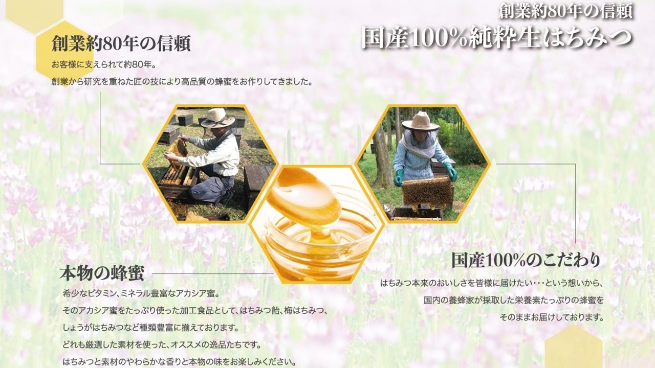 【セール】北海道産　非加熱　生蜂蜜　食べ比べセット　アカシア入り 野菜
