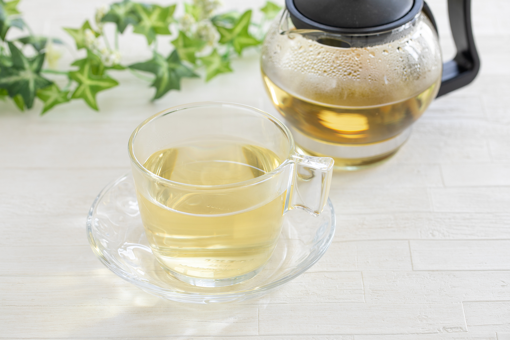 農薬不使用のゆずと甘茶のお茶です。