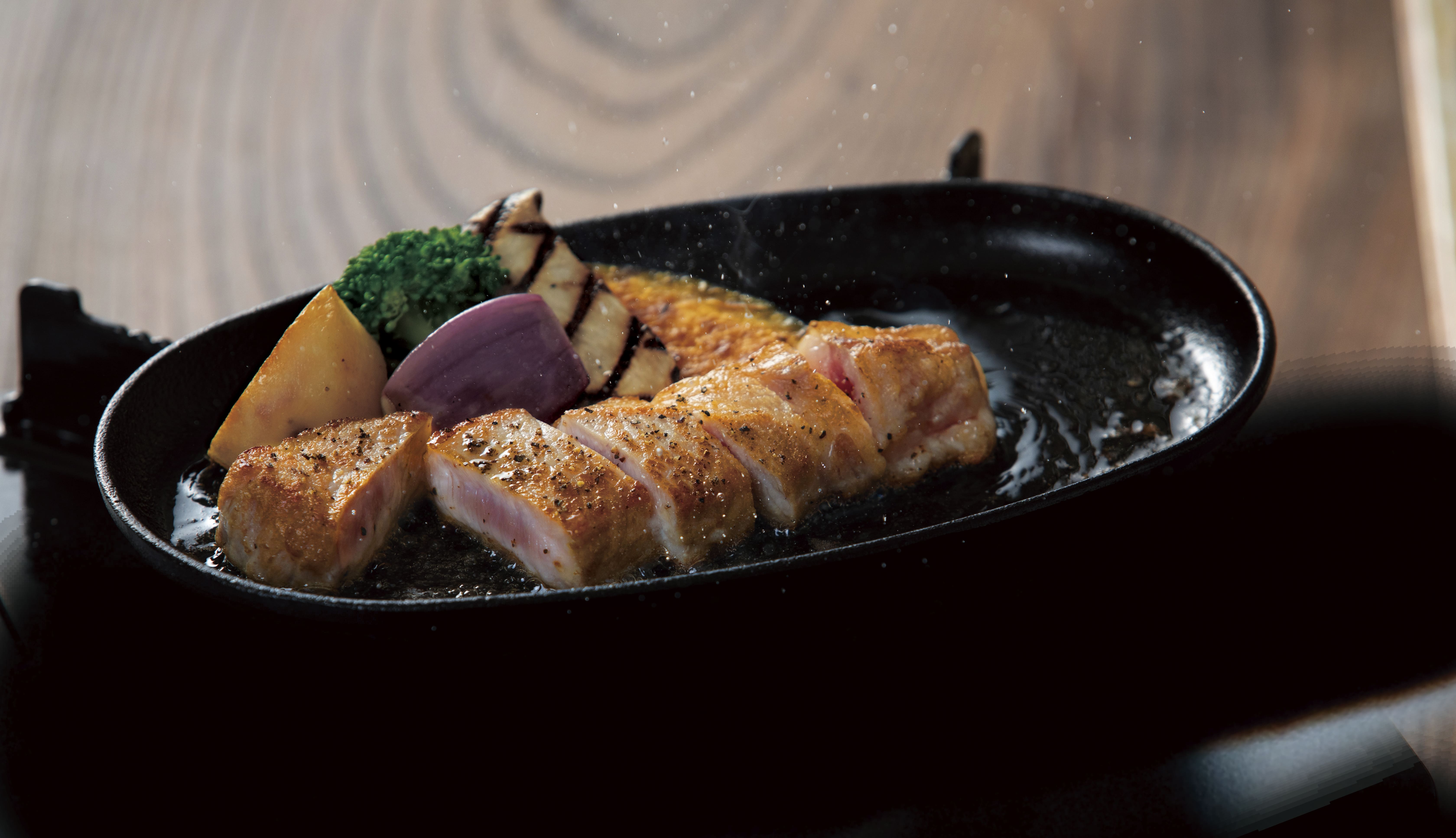 日本の米育ち三元豚 ロースステーキギフトJOH-S06 6枚入 700g「株式会社平田牧場」マイル 送料無料 宅配