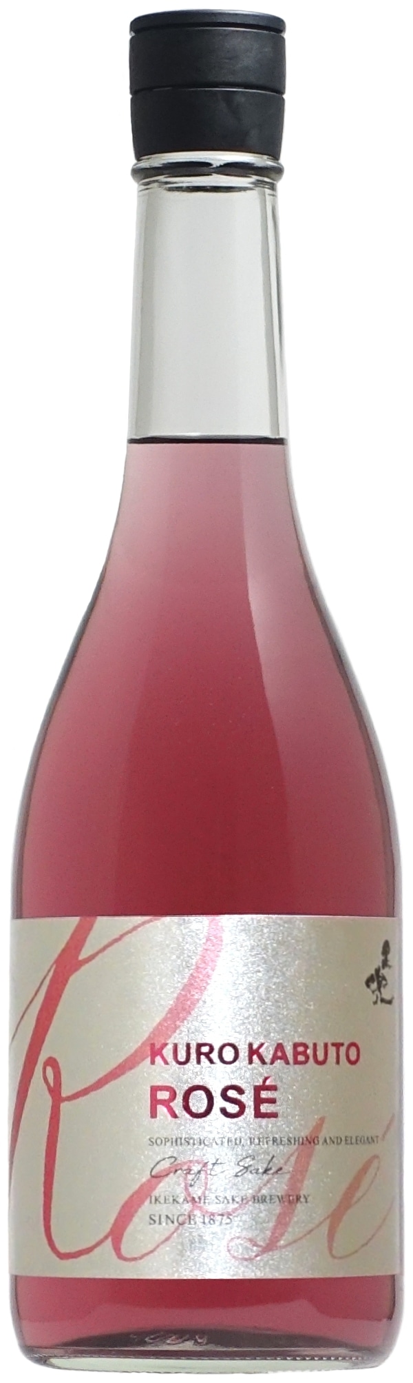 日本酒とは思えないきれいなロゼ色