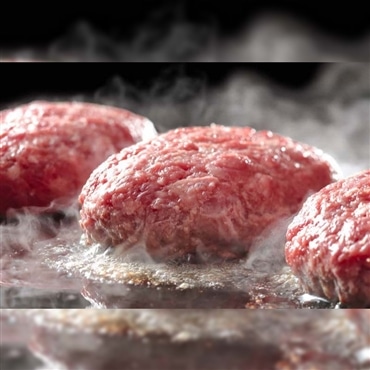 120g×5個 宮崎県産八崎牛のハンバーグ 熟成の極み！「鏡山牧場」