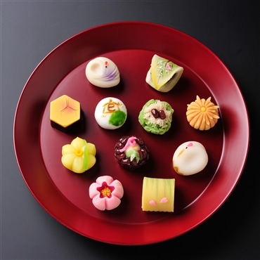 季節の上生菓子 6個　香川の行列店・大人気！「夢菓房たから」