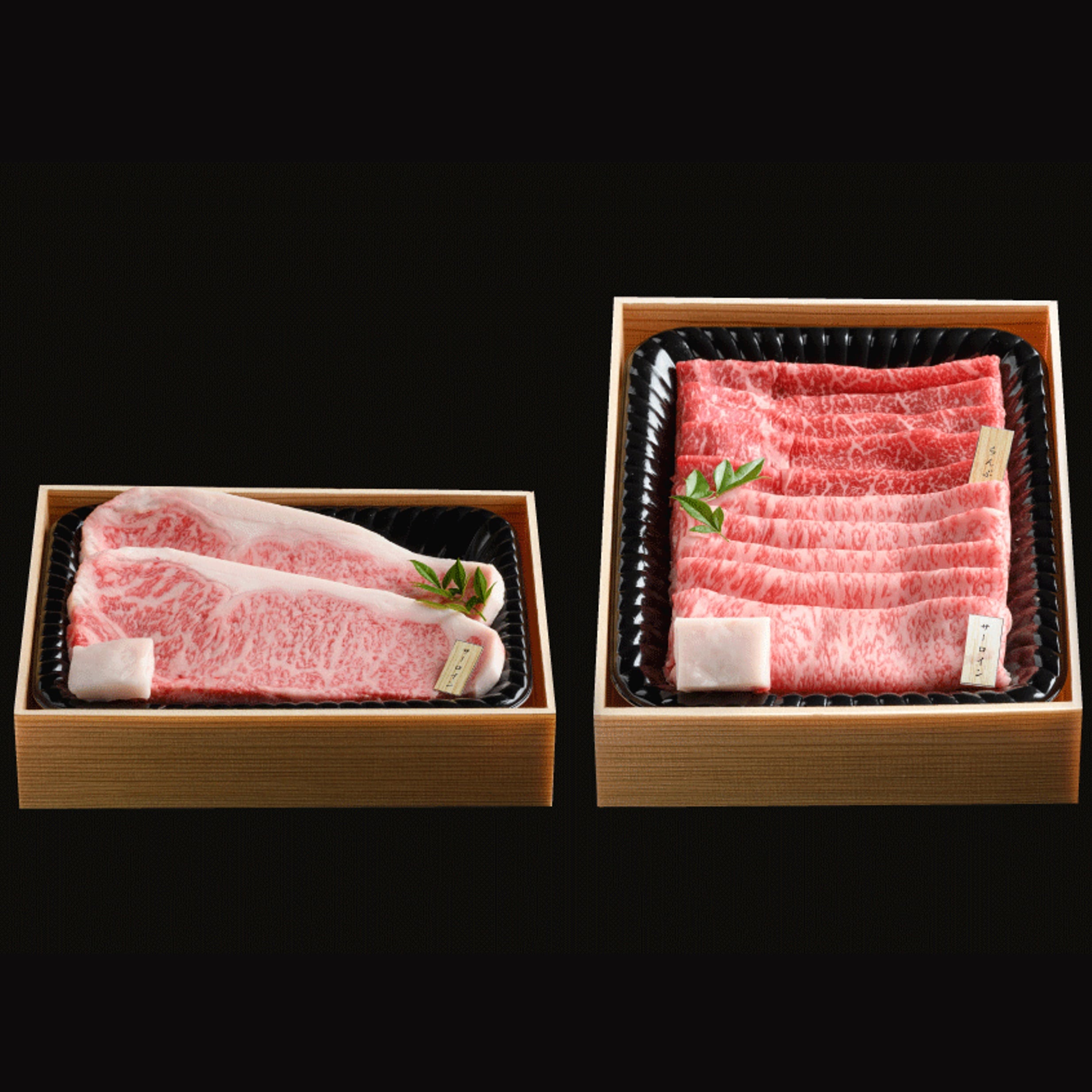 ふらの和牛すき焼き赤身霜降り・ステーキ2枚セット800g「谷口ファーム」〔JALオリジナル〕農林水産大臣賞受賞！口溶けの良い霜降り！送料無料　産直お取り寄せ