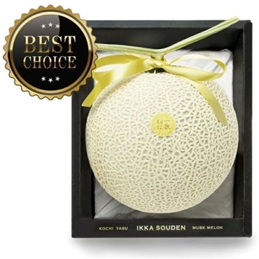 マスクメロン1玉箱入り1.6kg以上《上級品》「一果相伝」産直 産地直送 2025 果物 フルーツ メロン 甘い ギフト「株式会社篤農」