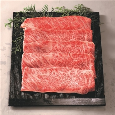 佐賀牛肩ロースすき焼用300gサシ入り　中山畜産〔唐川牧場〕きめ細かな豊潤な風味漂う「株式会社上場食肉」