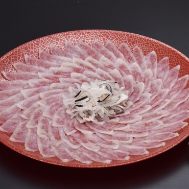 山口県産とらふぐ刺身5-6人前 刺身150g ふぐ皮湯引き 80g 〔-80℃急速冷凍〕山口ふぐ本舗きらく「有限会社きらく」産直 産地直送 2025 海鮮 フグ ふぐ刺し てっさ お取り寄せ