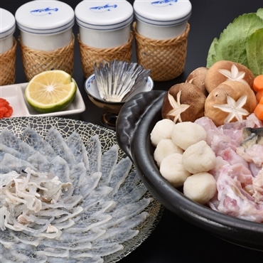 得々ふぐ鍋・刺身セット4-5人前〔冷凍〕とらふぐコンフィ付き！「山口ふぐ本舗きらく」産直お取り寄せ