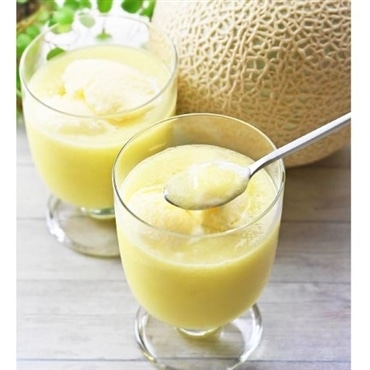 〔無添加完熟マスクメロンピューレ〕JALファーストクラス機内食に採用！「一果相伝」「株式会社篤農」