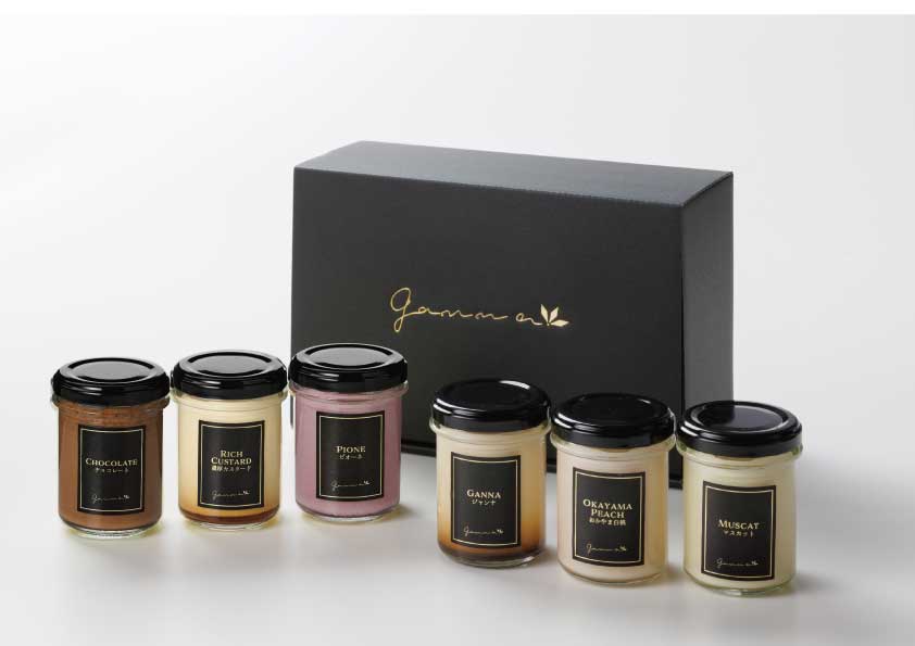 岡山県産フルーツプリンと人気プリン6種セット「株式会社MIRIAM」