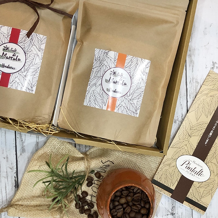 ホンジュラススペシャルティコーヒー 焙煎豆ギフト【メディオ豆】200g×2「Puntalto」