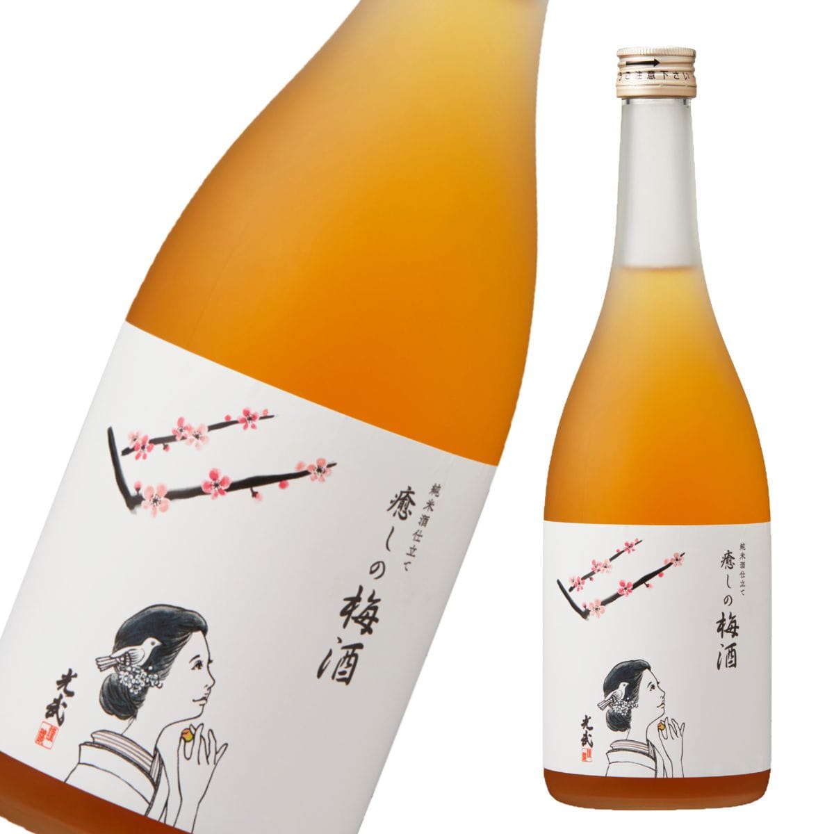 光武 癒しの梅酒 720ml (梅果肉入り)日本酒ブレンド 国産梅使用 佐賀 「光武酒造場」 リキュール