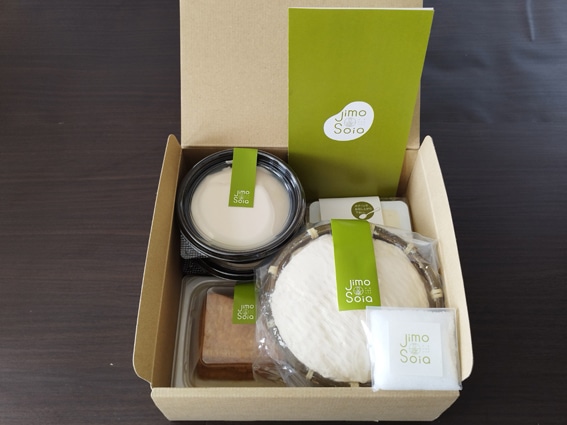 ～ お豆腐 詰合せセット  JALオリジナル・北海道函館より当日の朝作りたてJimo豆腐「日乃出食品株式会社（Jimo豆腐Soia）」〔送料無料〕