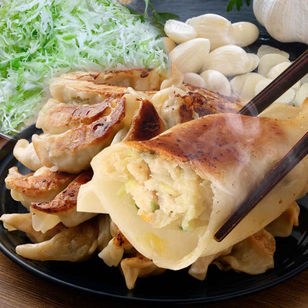 たれのいらない黒豚餃子にんにく12個入り×6袋「薩摩川内市観光物産協会」