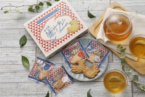 鯱サブレー　12個入［有限会社元祖鯱もなか本店］