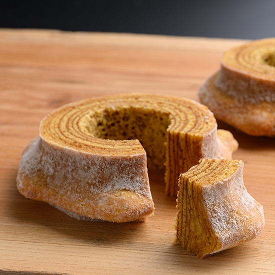 わさんぼんハードバウムクーヘン 讃山〔化粧箱入り〕大人気・香川の行列店　「夢菓房たから」