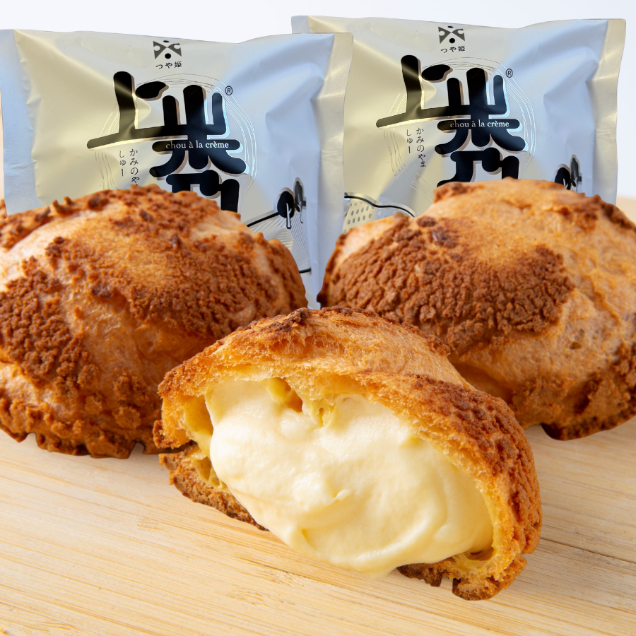 上山秀（カスタード）6個入【山から】かみのやまシュークリーム[株式会社山から]