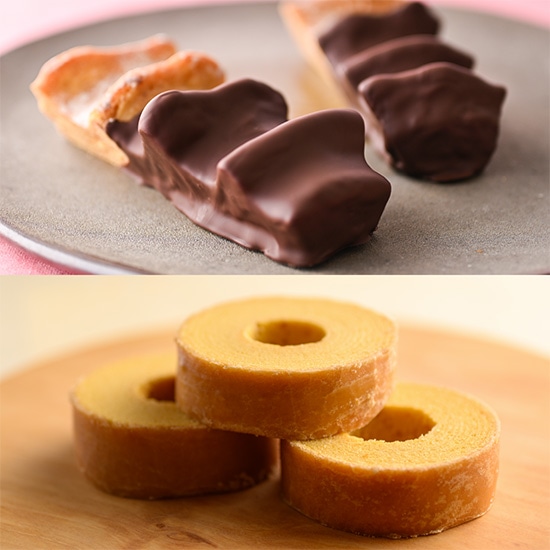 [JALオリジナル]わさんぼんバウムバレンタインセット〔化粧箱入り〕大人気・香川の行列店　「夢菓房たから」