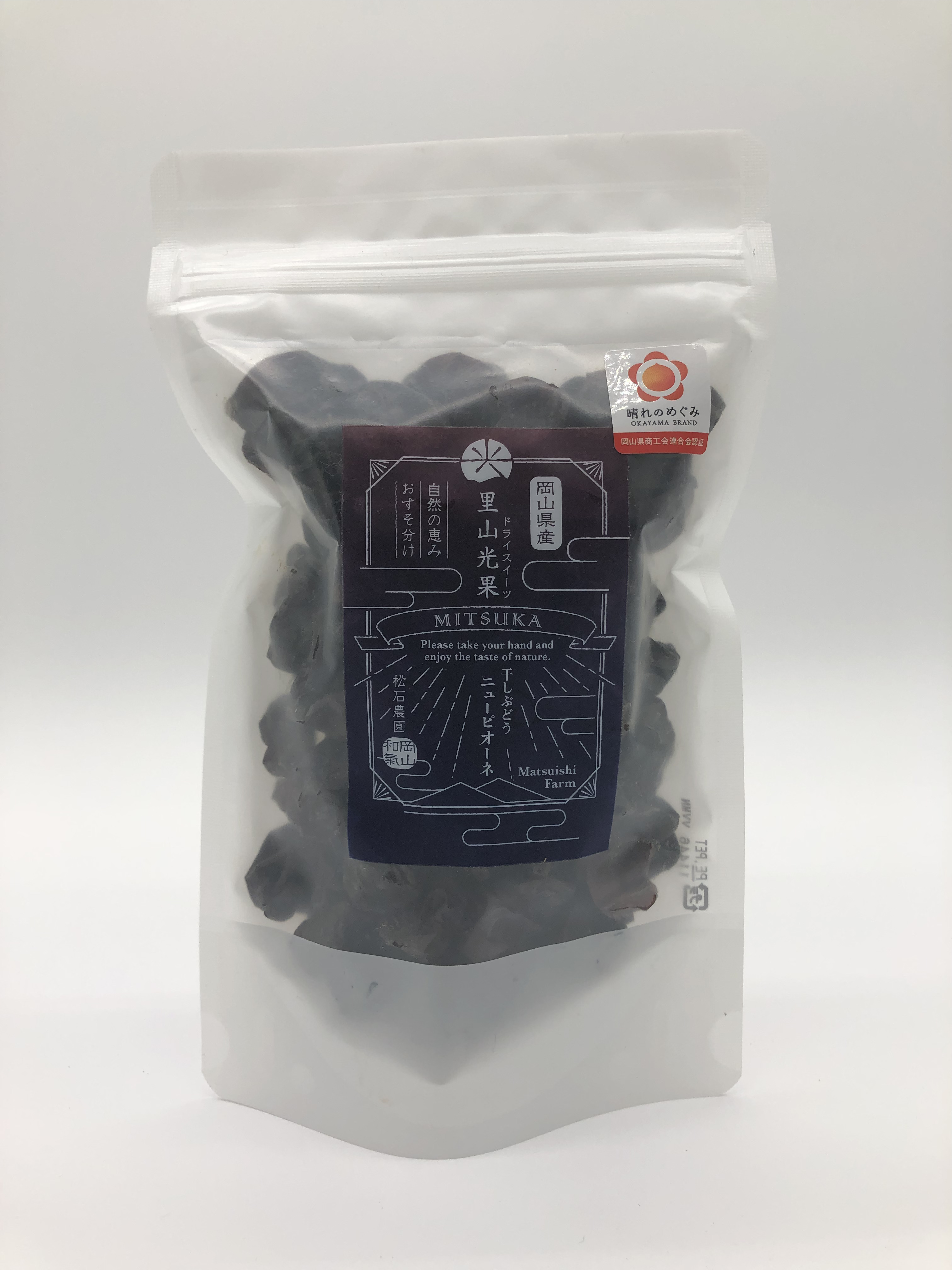 干しぶどう ニューピオーネ 240g×2袋 岡山県産［松石農園］