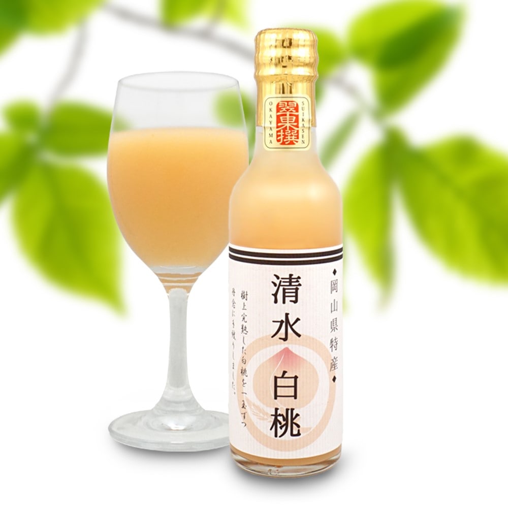 翠果撰　清水白桃ドリンク　200ml×2本　化粧箱入り [(株)エム・サプライ]