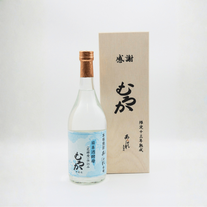 日向あくがれ 日本酒酵母むろか 木箱入 720ml[株式会社あくがれ蒸留所]