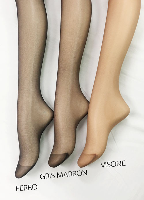 程よい透明感で日常履きに最適な15デニールストッキング ベージュ M