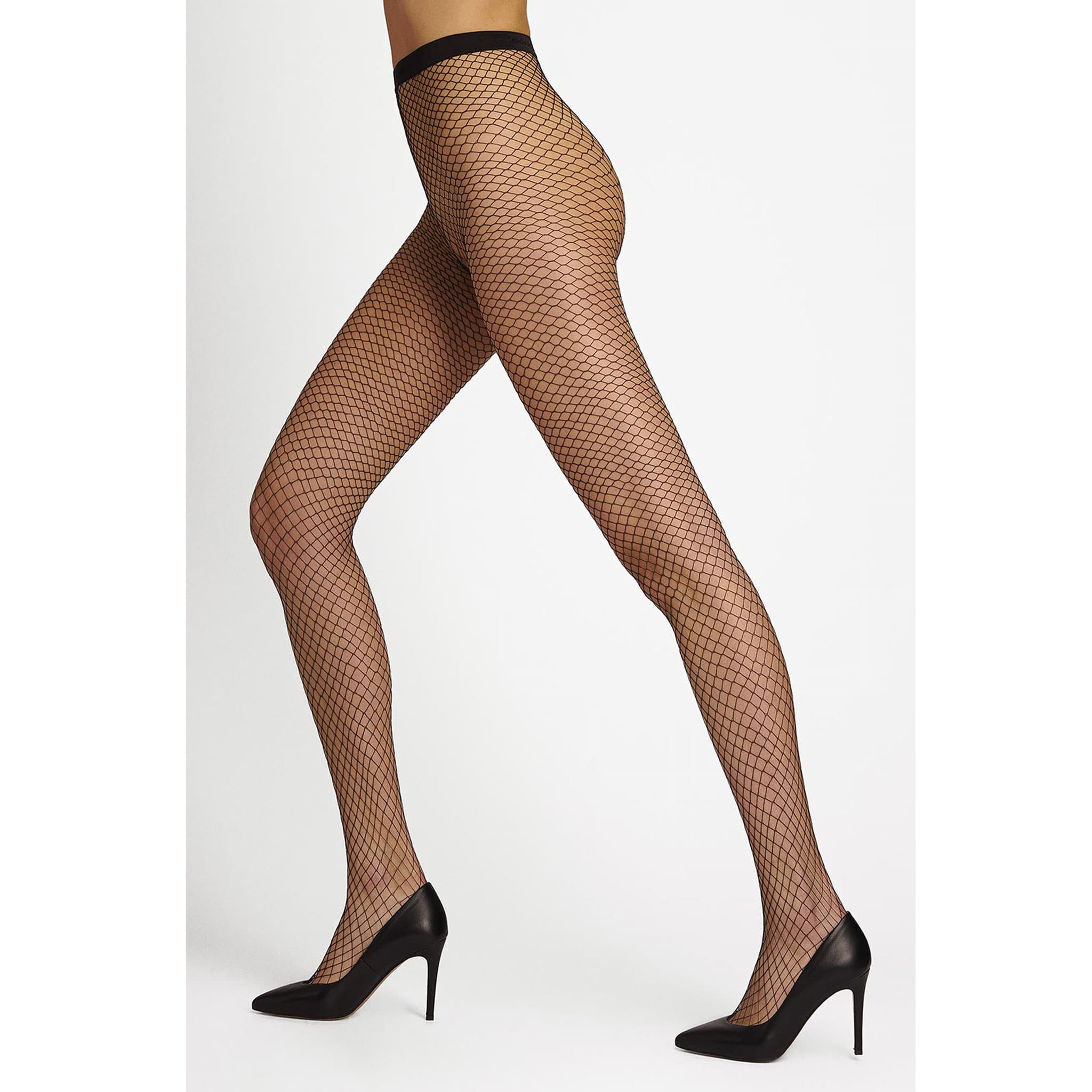 クラシカルネットタイツ ブラック フリーサイズ