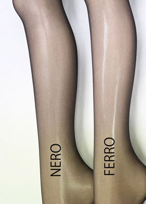 程よい透明感で日常履きに最適な15デニールストッキング ブラック JLL