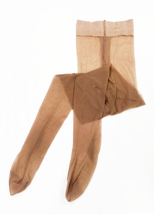 程よい透明感で日常履きに最適な15デニールストッキング ナチュラルベージュ JLL