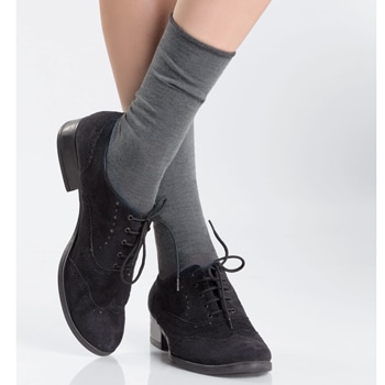 イタリア製 ノンストレスコットンソックス