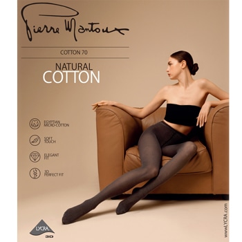 保温性・通気性・吸湿性に優れたコットンタイツ