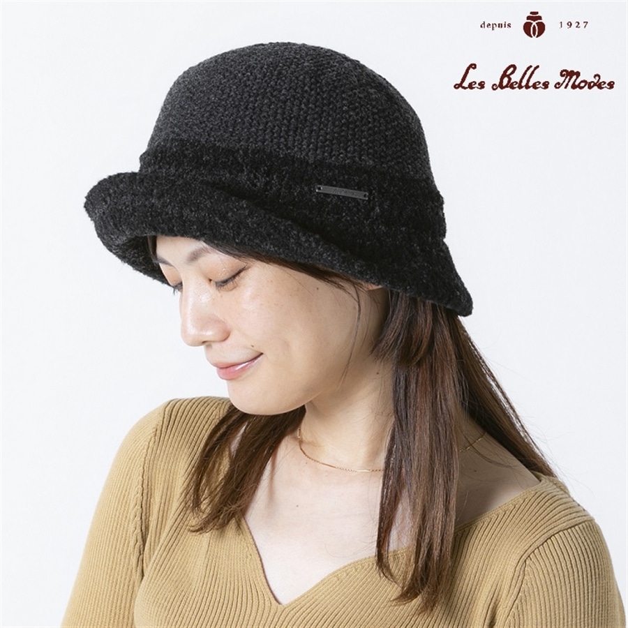 ブークレーレースのバケットハット〔ブラック〕 ブラック