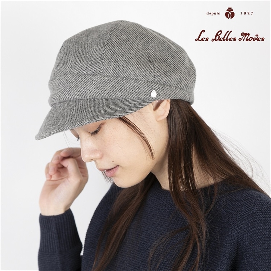 起毛コットンキャスケット〔レンガ〕 レンガ