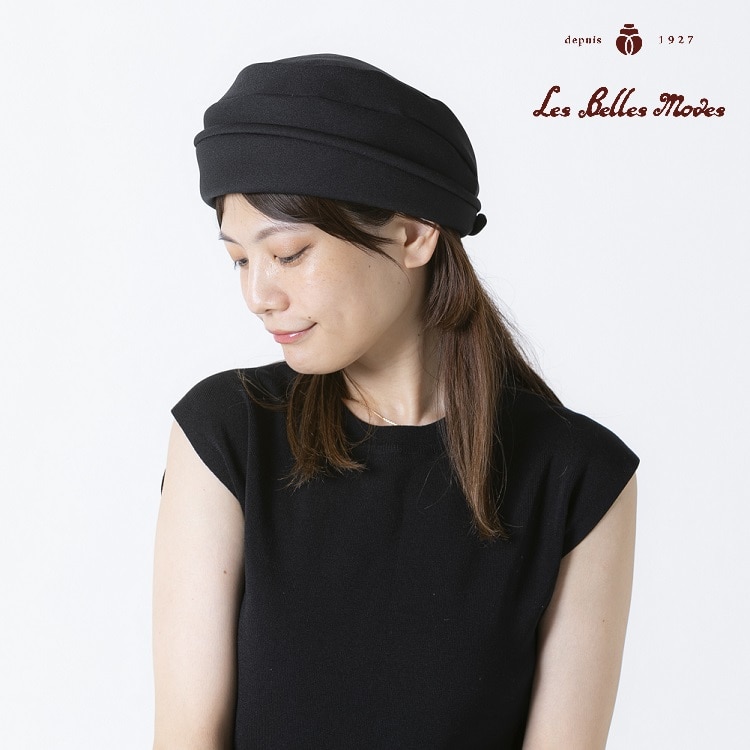 やわらかトーク帽〔ブラック〕