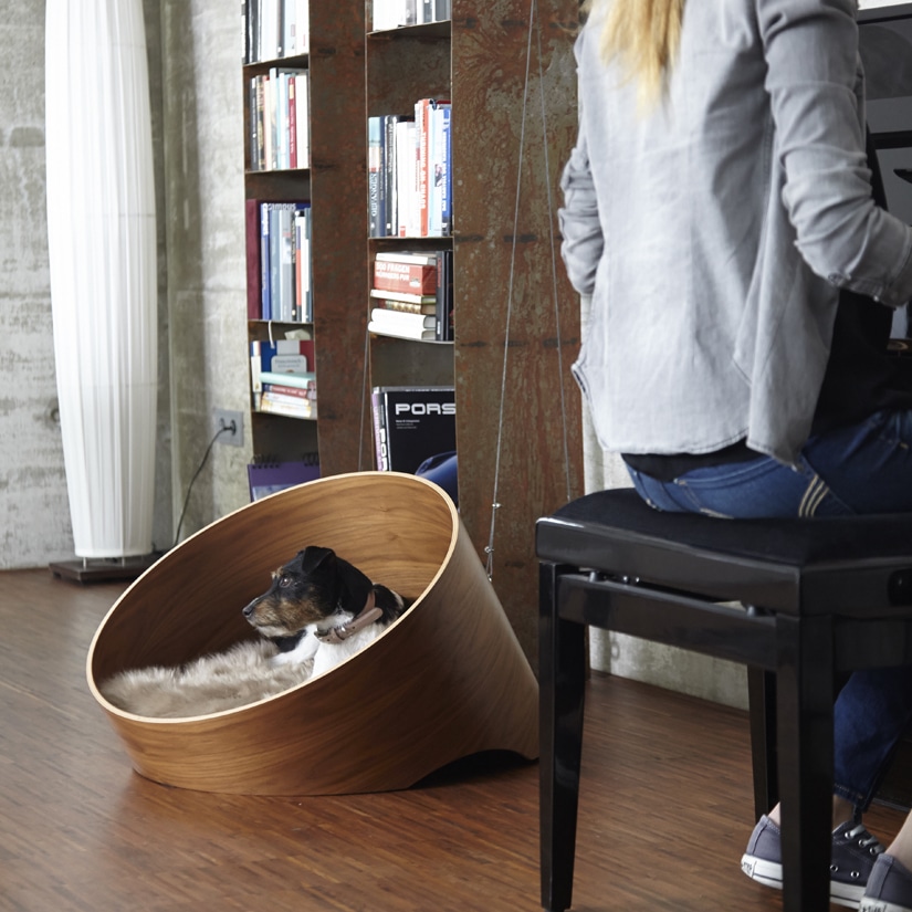 Covo ( キャット＆ドッグベッド) Walnut Walnut/Taupe