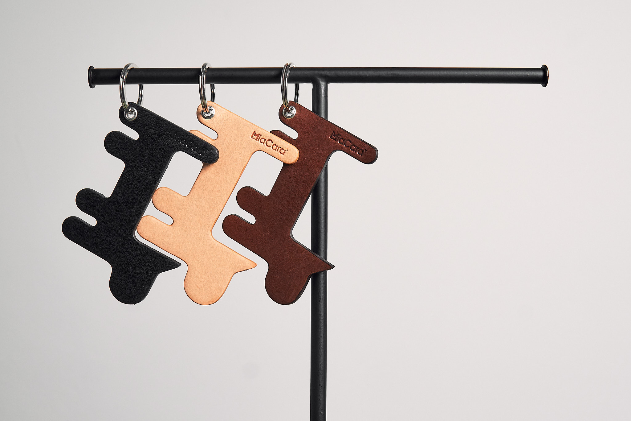 Chiave キーホルダー ( Cat ) Black