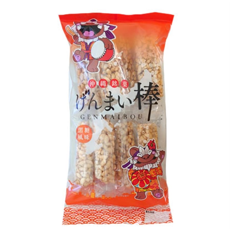 丸眞製菓 沖縄銘菓 げんまい棒 6本入り