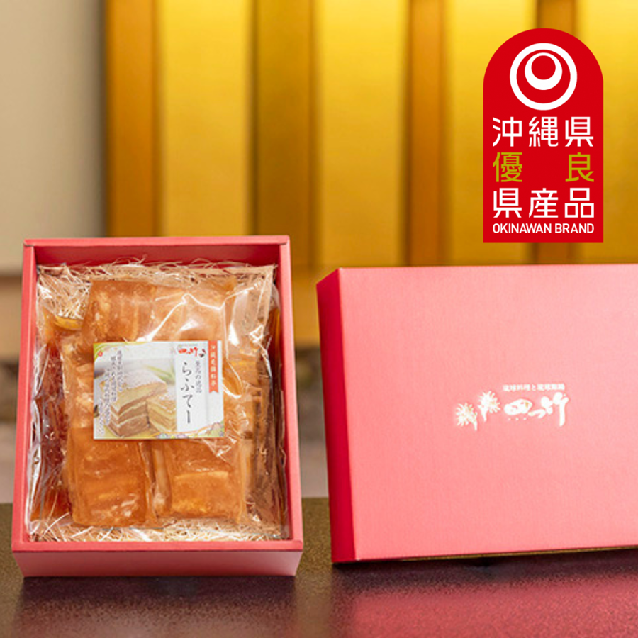 沖縄老舗料亭 四つ竹 至高の逸品 らふてぃ 1パック(3個入り 270g)×3パック(送料無料) 3パック