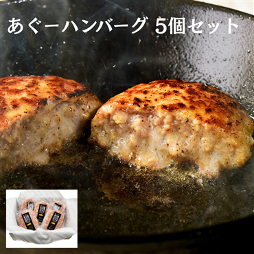 あぐーハンバーグ110g　5個　ギフトセット（送料無料）